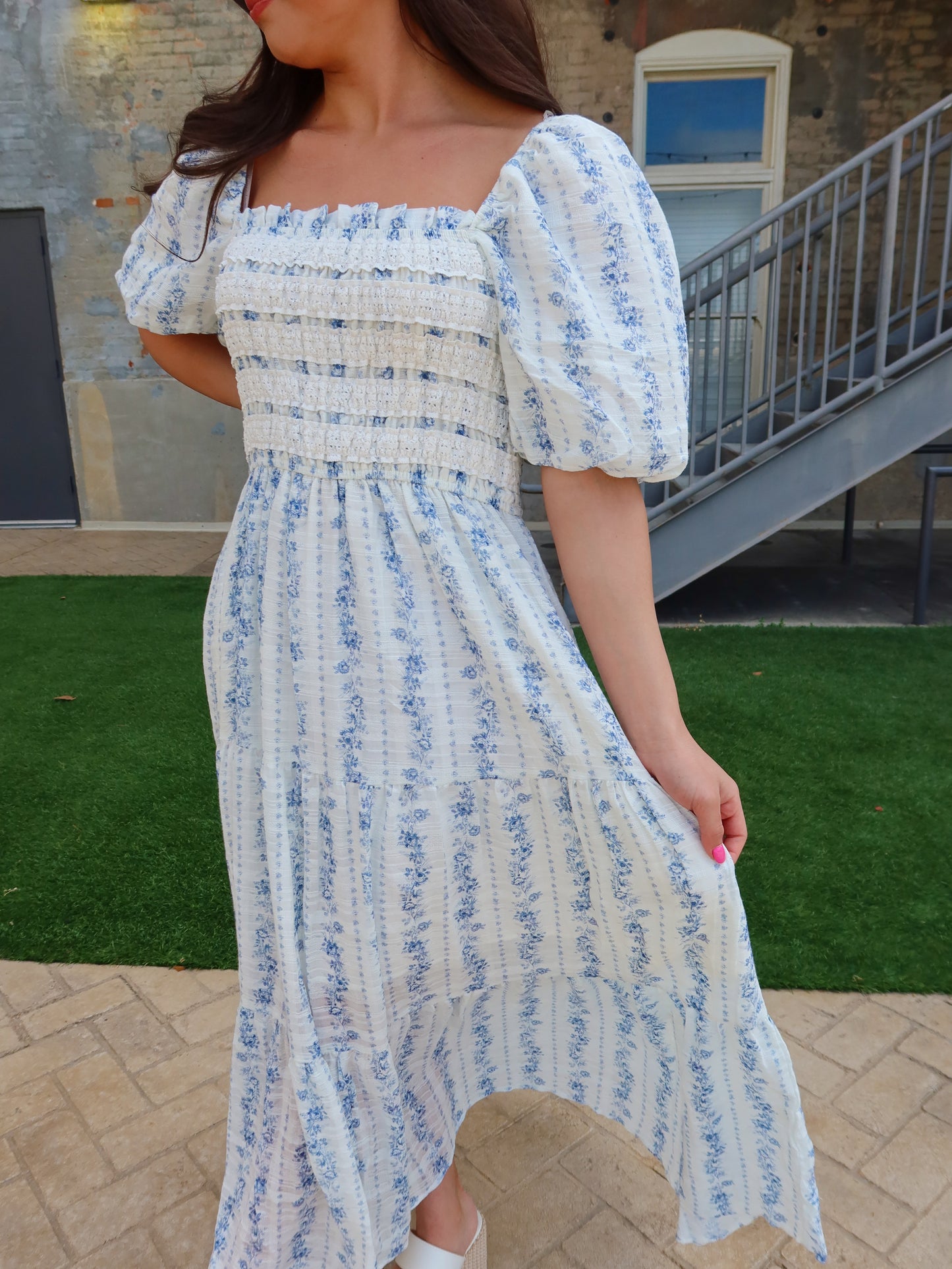 Robyn Smocked Maxi Dress