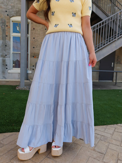 Florence Tiered Maxi Skirt