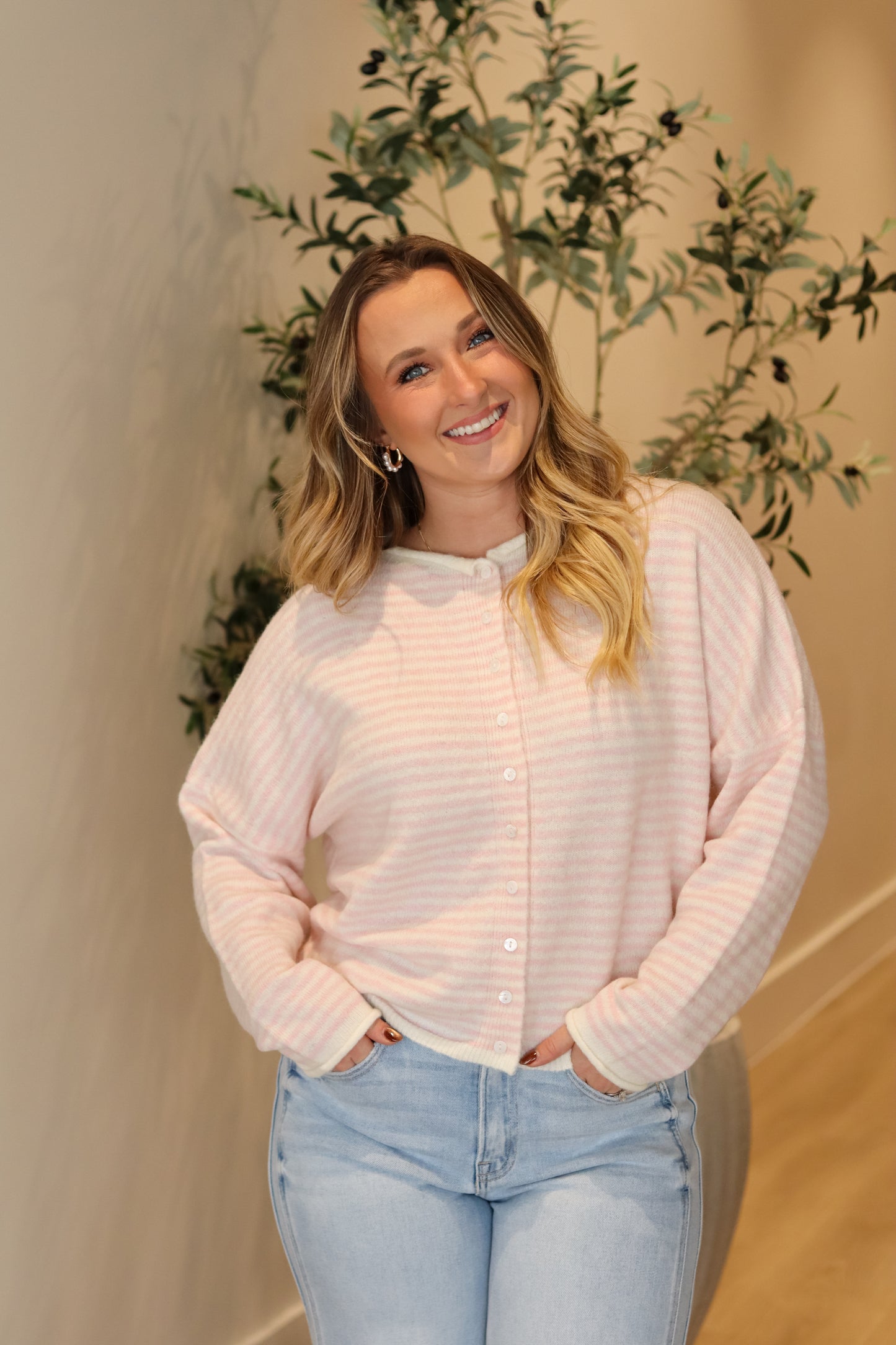 Cover Me Up Cardigan - Light Pink