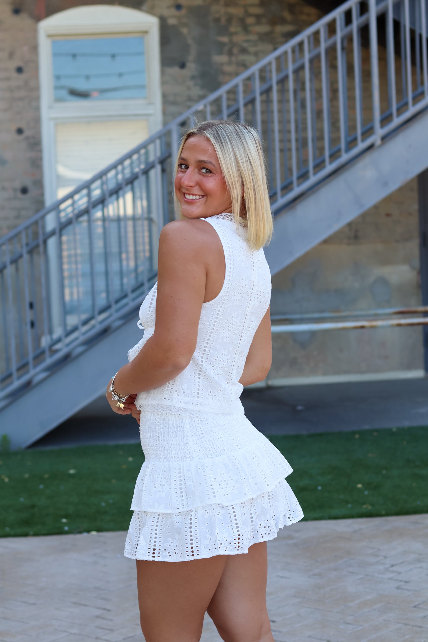 Kinleigh Tie Top