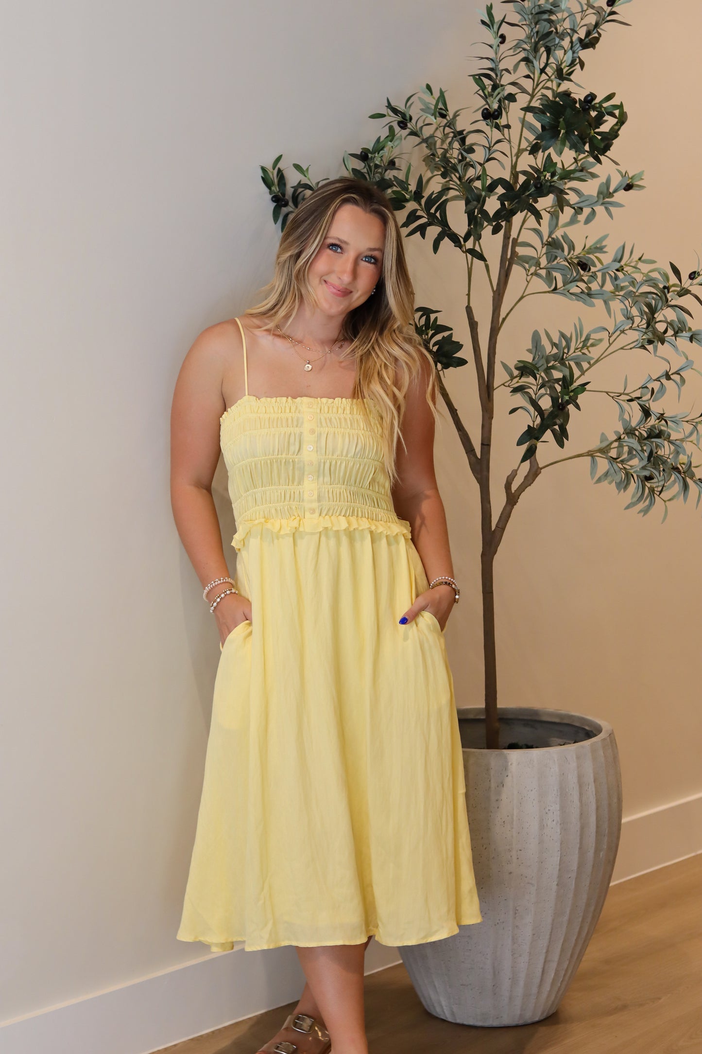 Tiger Town Midi Dress