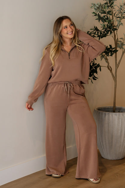 Airsoft Quarter Zip - Mocha