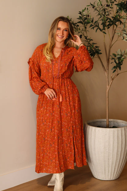 Woodstock Gauze Midi Dress