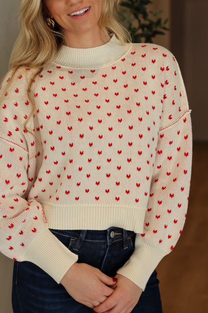 Holiday Hearts Sweater