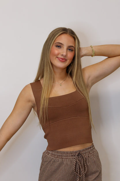 Callie Brami Top - Wood