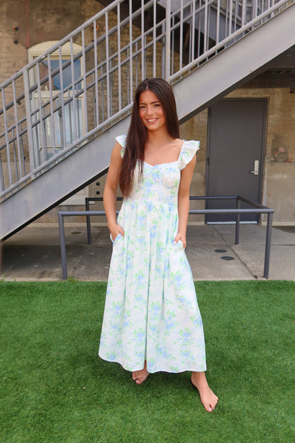 Lottie Midi Floral Dress