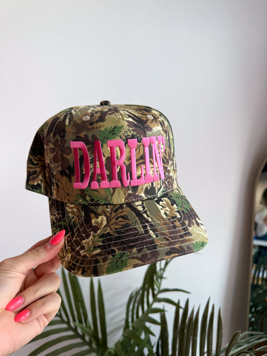 Camo Darlin Trucker Hat