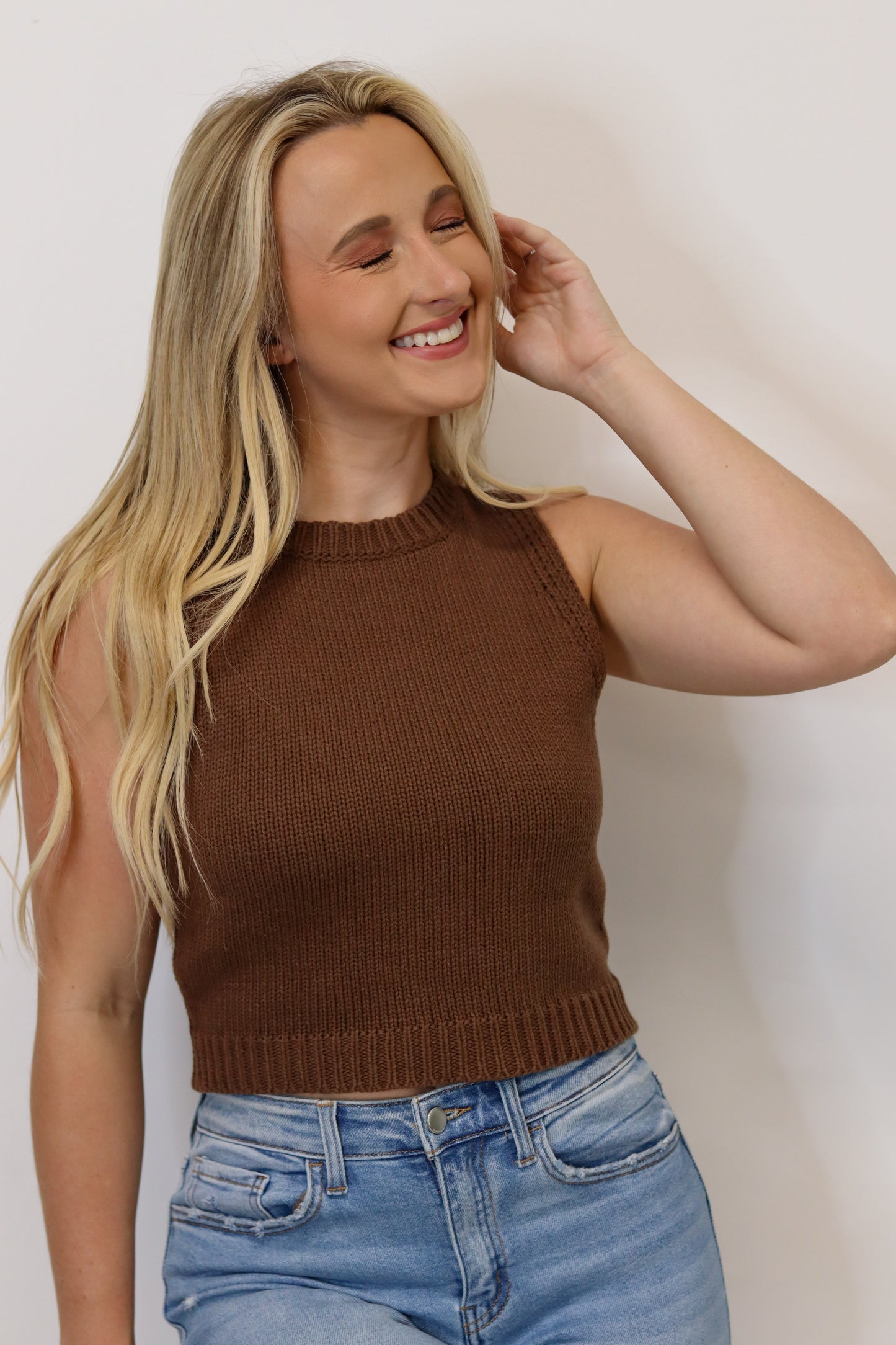 Espresso Knit Top