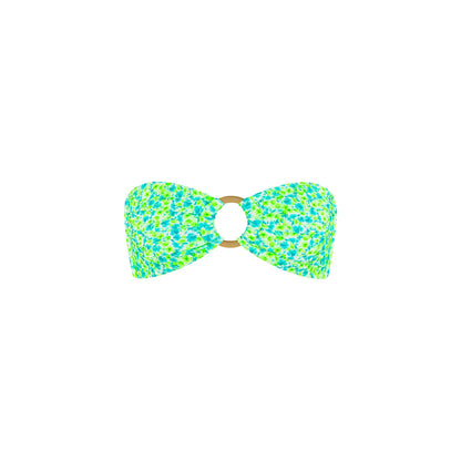 Strapless Bandeau Top - Apple Blossom