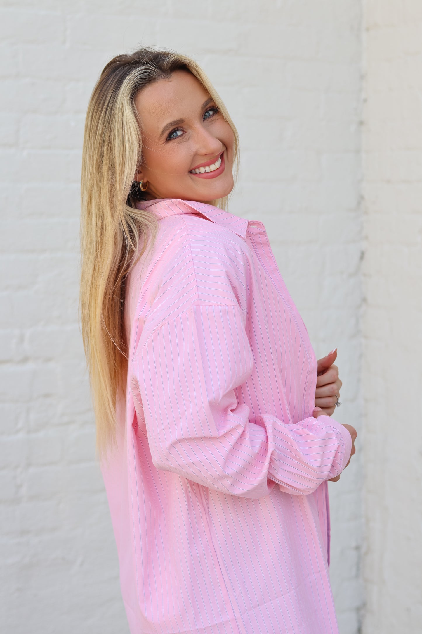 Pink Fling Top