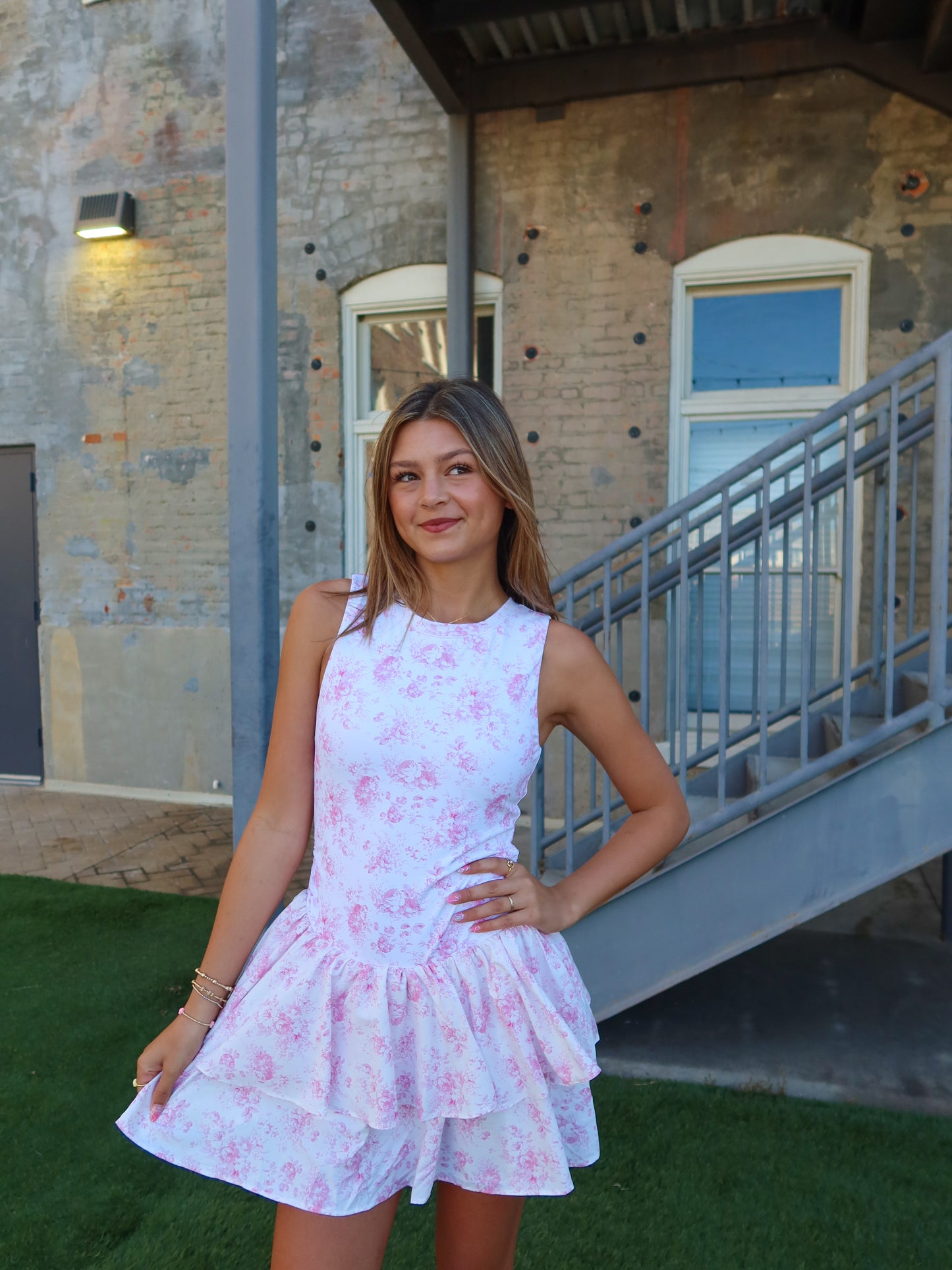 Sweetheart Athletic Mini Dress/Romper