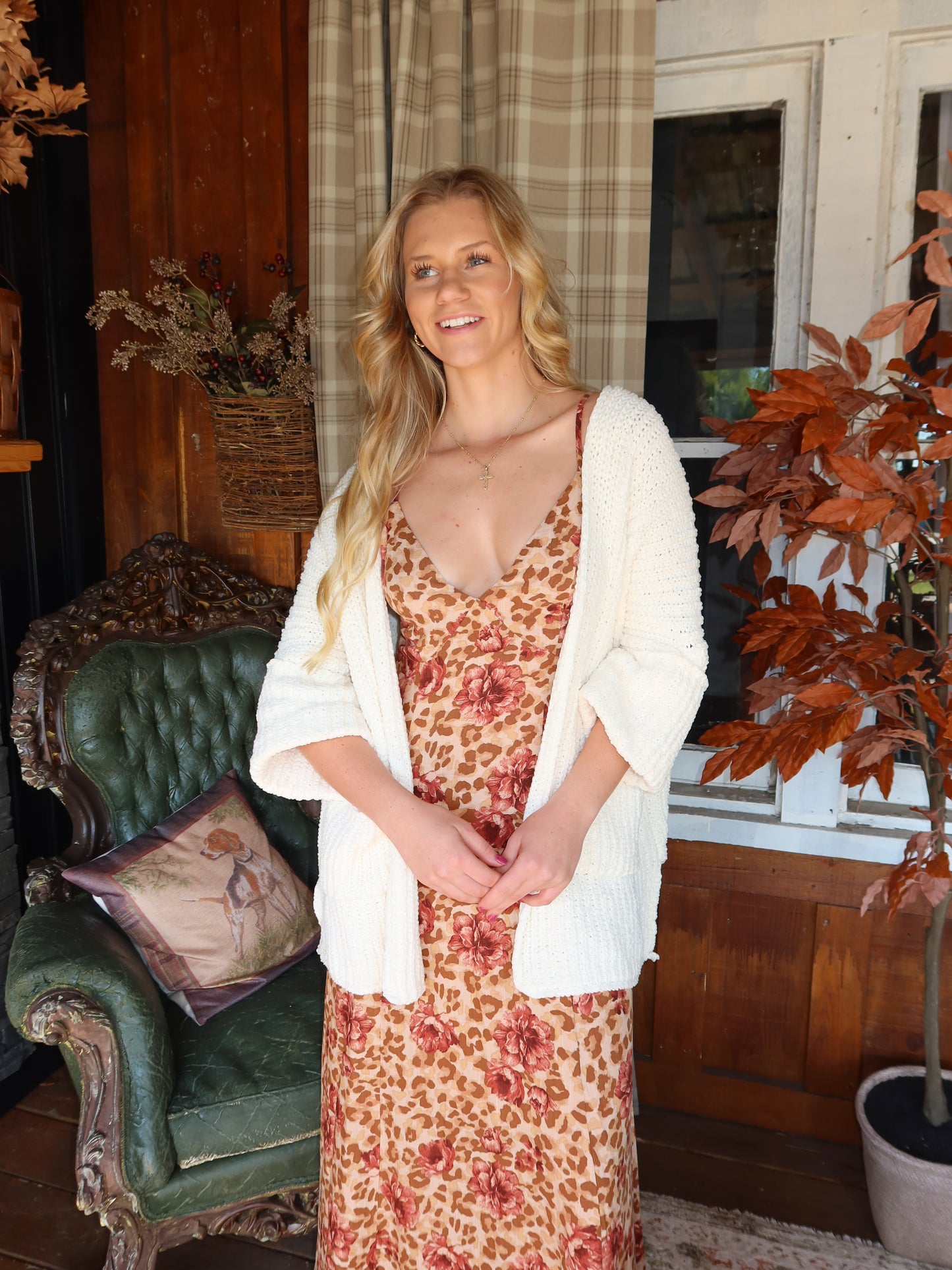 Wild Roses Maxi Dress