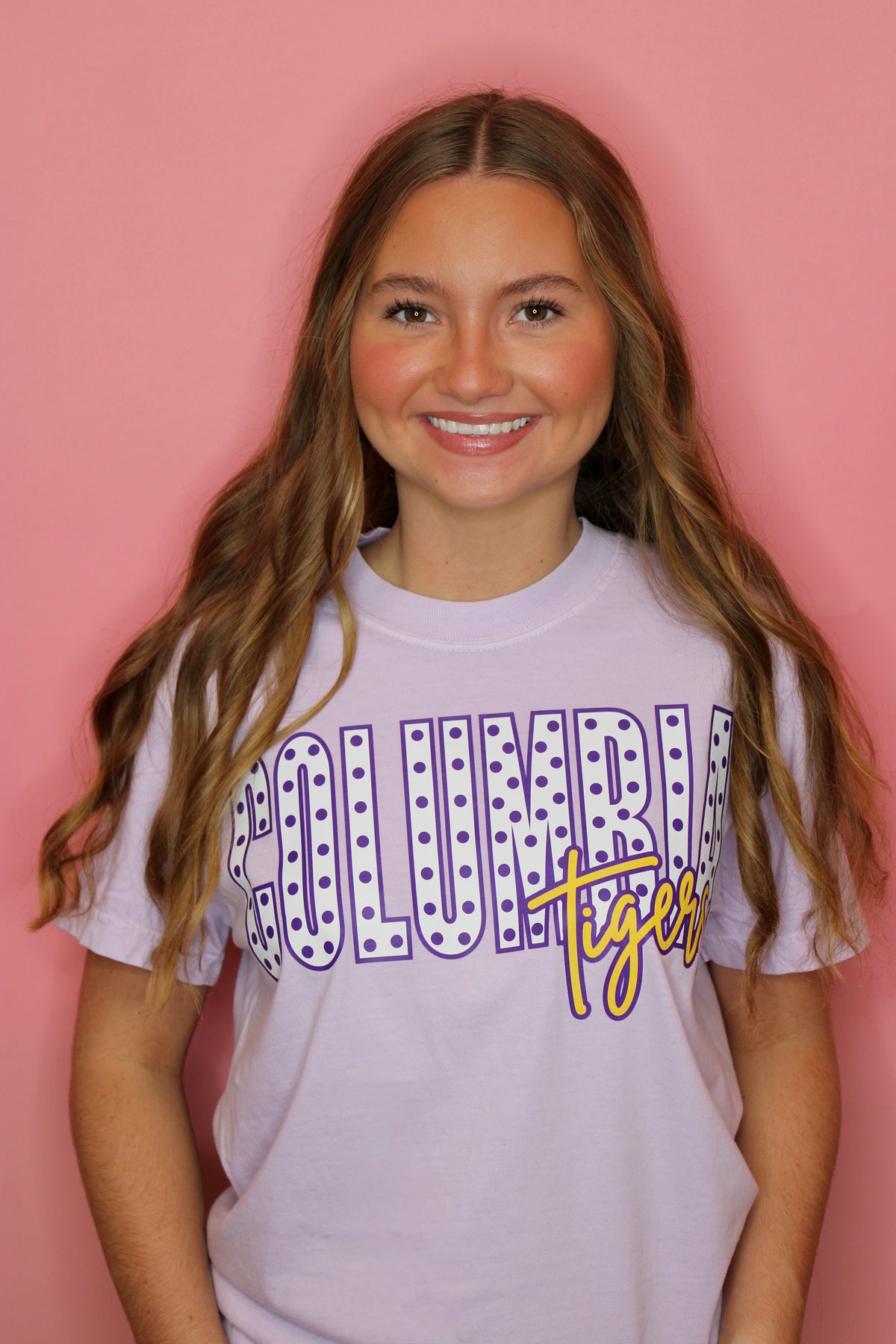 Columbia Tigers Lavender T-shirt