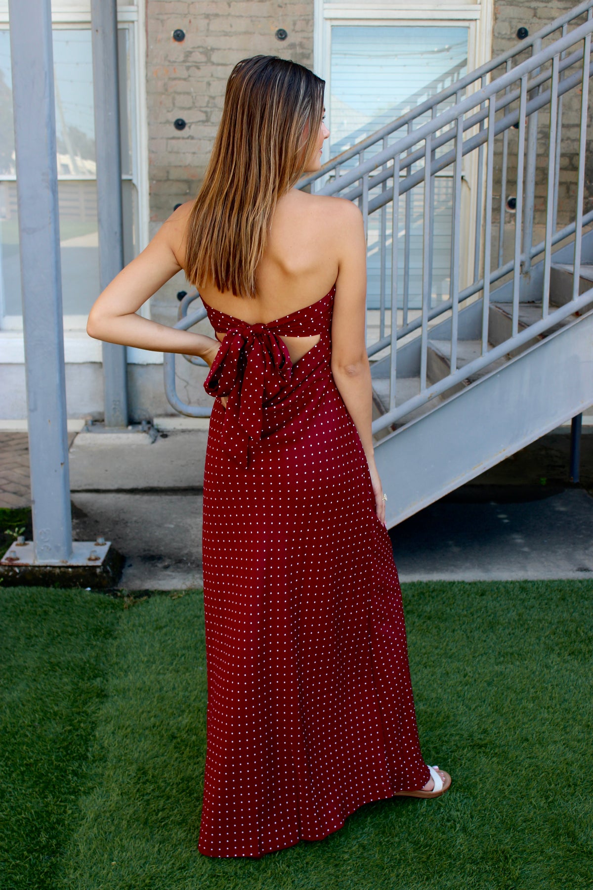 Noa Woven Maxi Dress