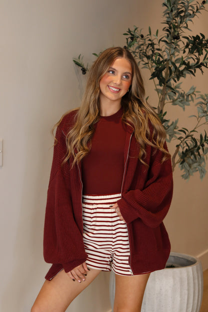 Cozy Days Zip Up