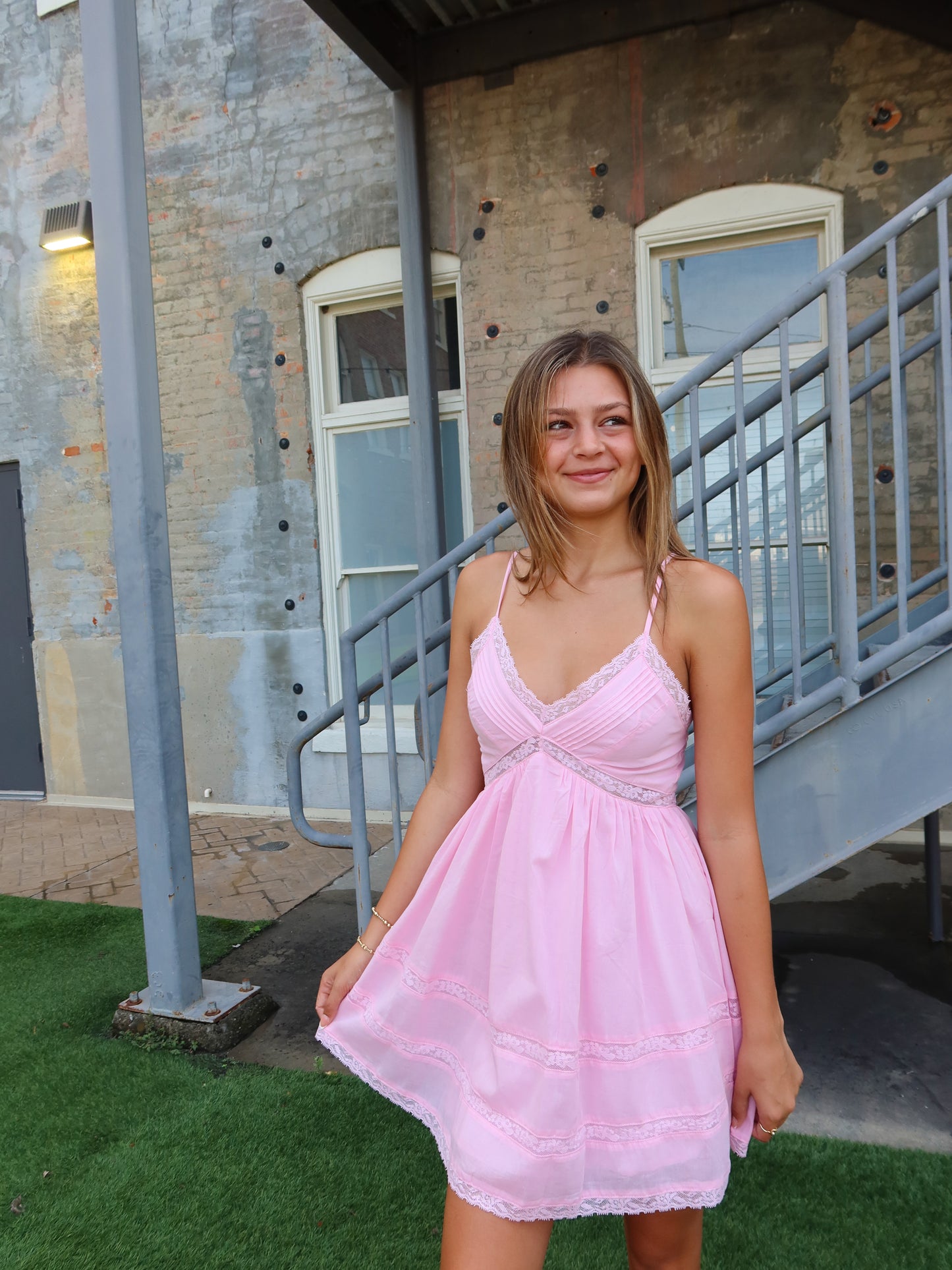 Golden Hour Mini Dress