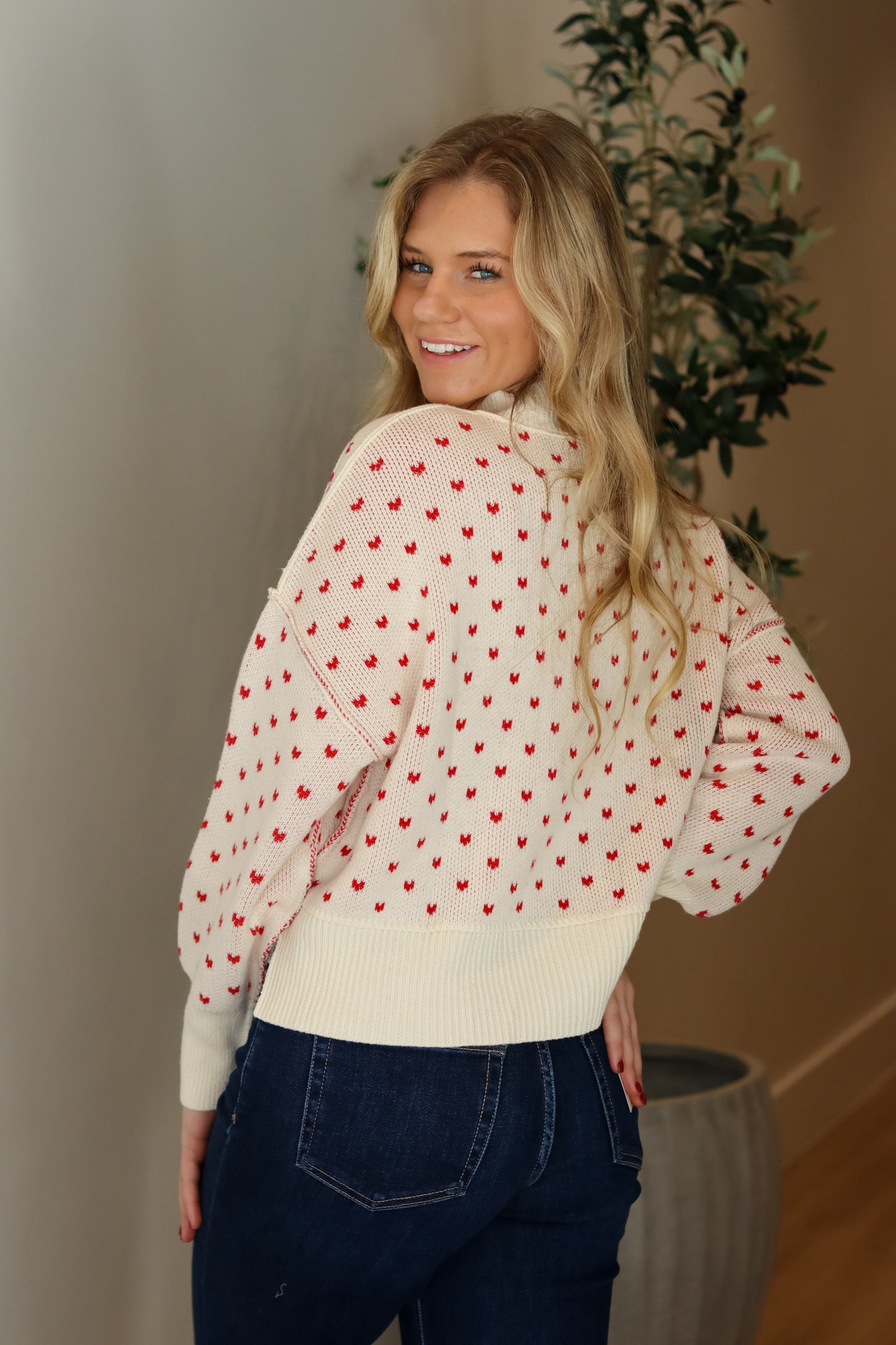 Holiday Hearts Sweater