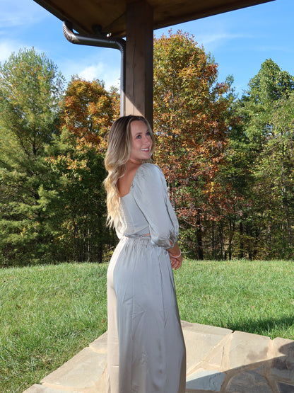 Mavis Tie Front Top
