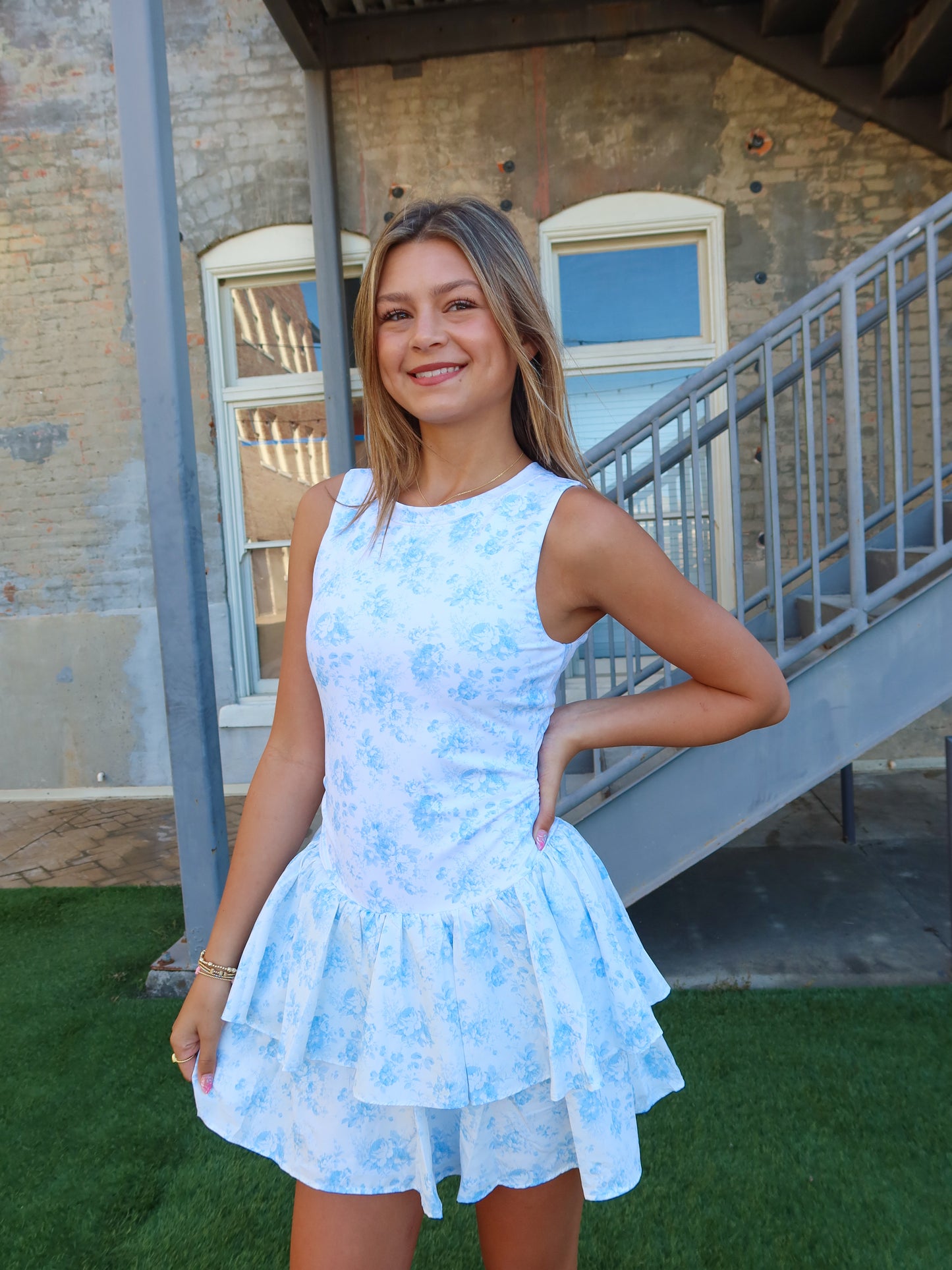Sweetheart Athletic Mini Dress/Romper