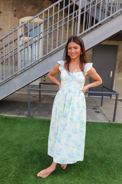 Lottie Midi Floral Dress