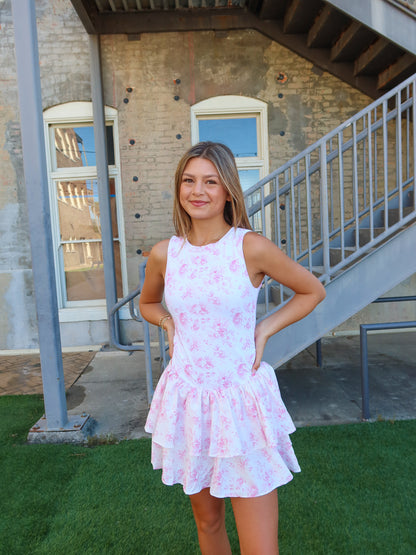 Sweetheart Athletic Mini Dress/Romper