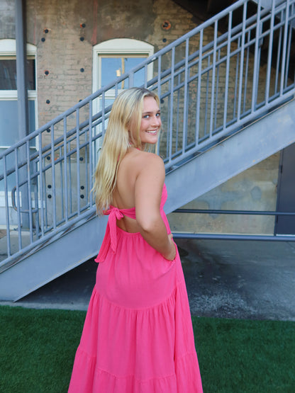Bombshell Flowy Dress
