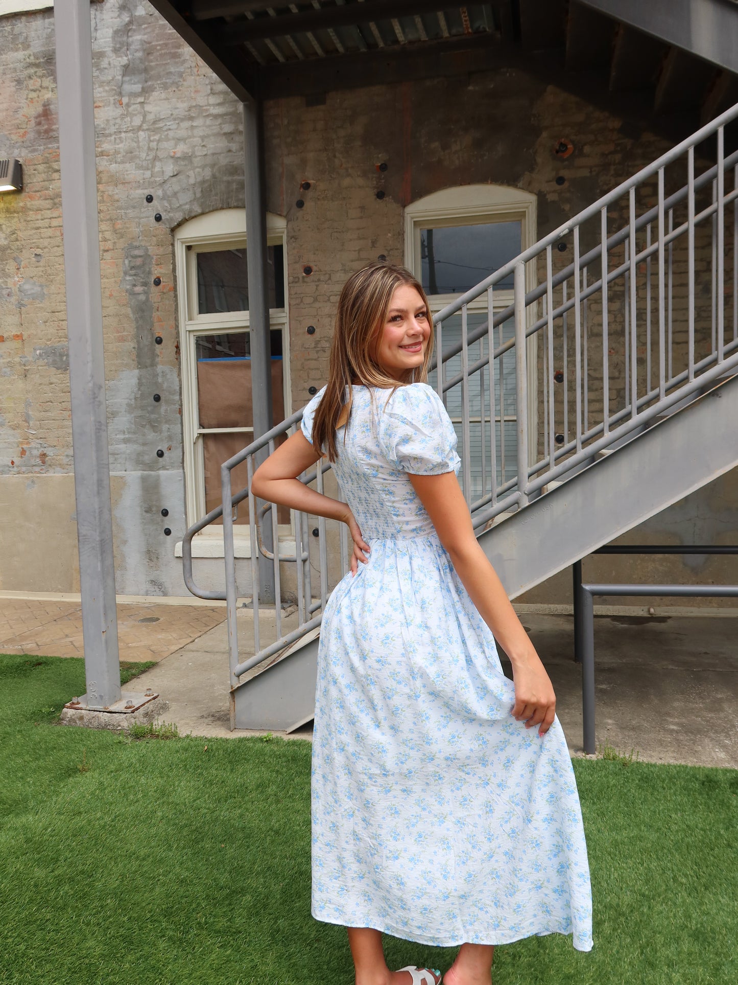 Churchill Downs Midi Dress
