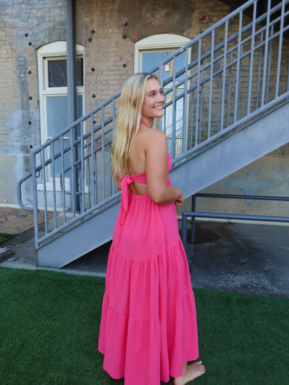 Bombshell Flowy Dress