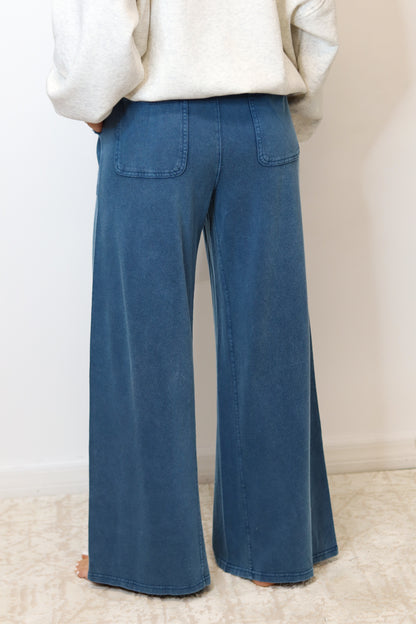 Nala Terry Knit Pants - Gucci Blue