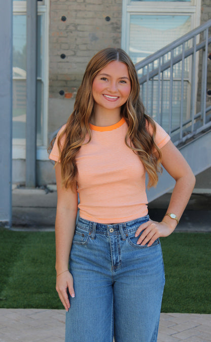 Sable Striped Top