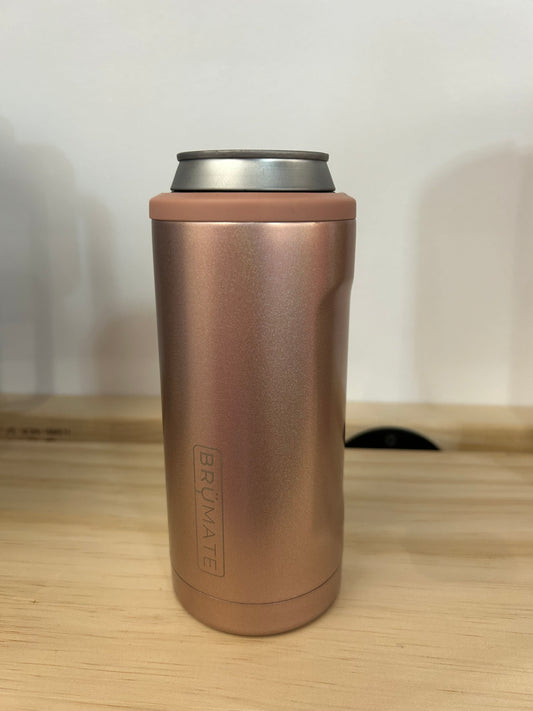 Brumate Hopsulator Slim - Glitter Rose Gold