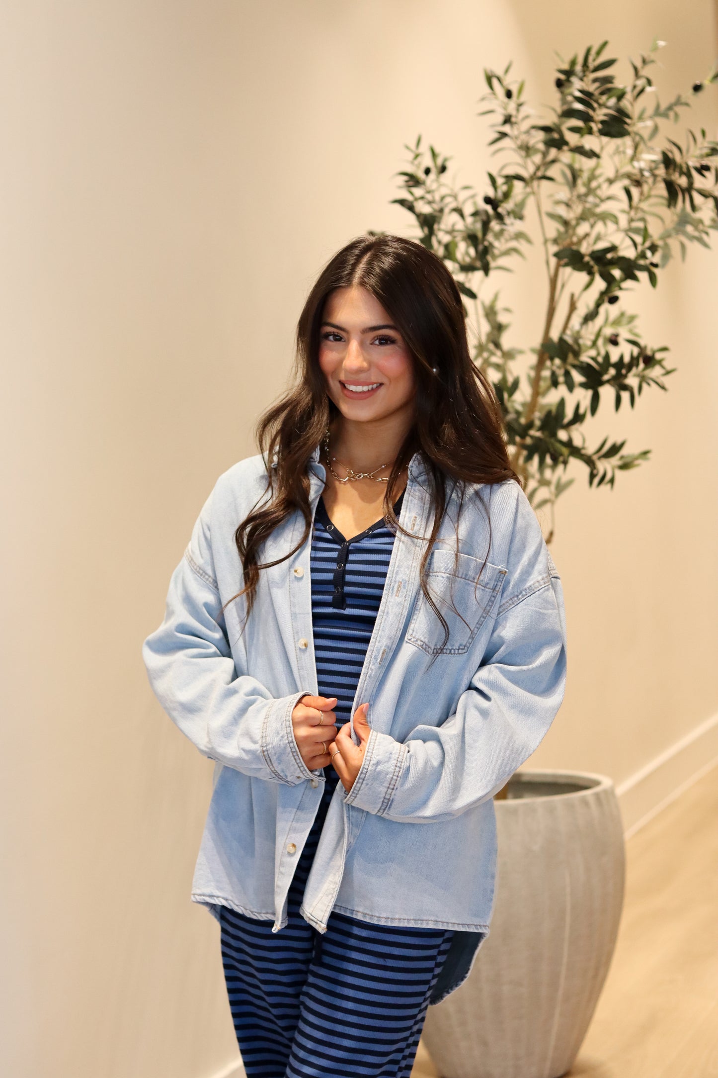 Sloane Button Up Denim Shirt