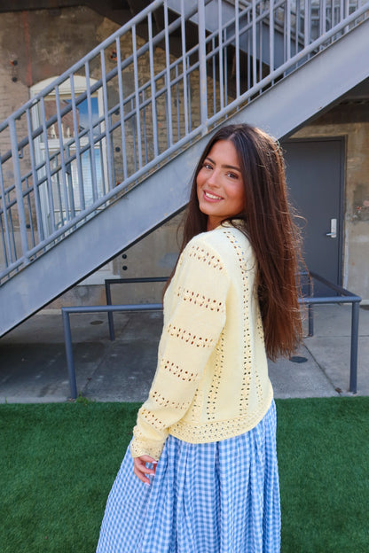 Lorelai Tie Knit Cardigan