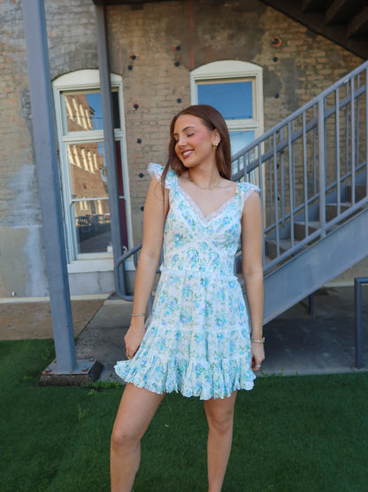 Daria Lace Mini Dress