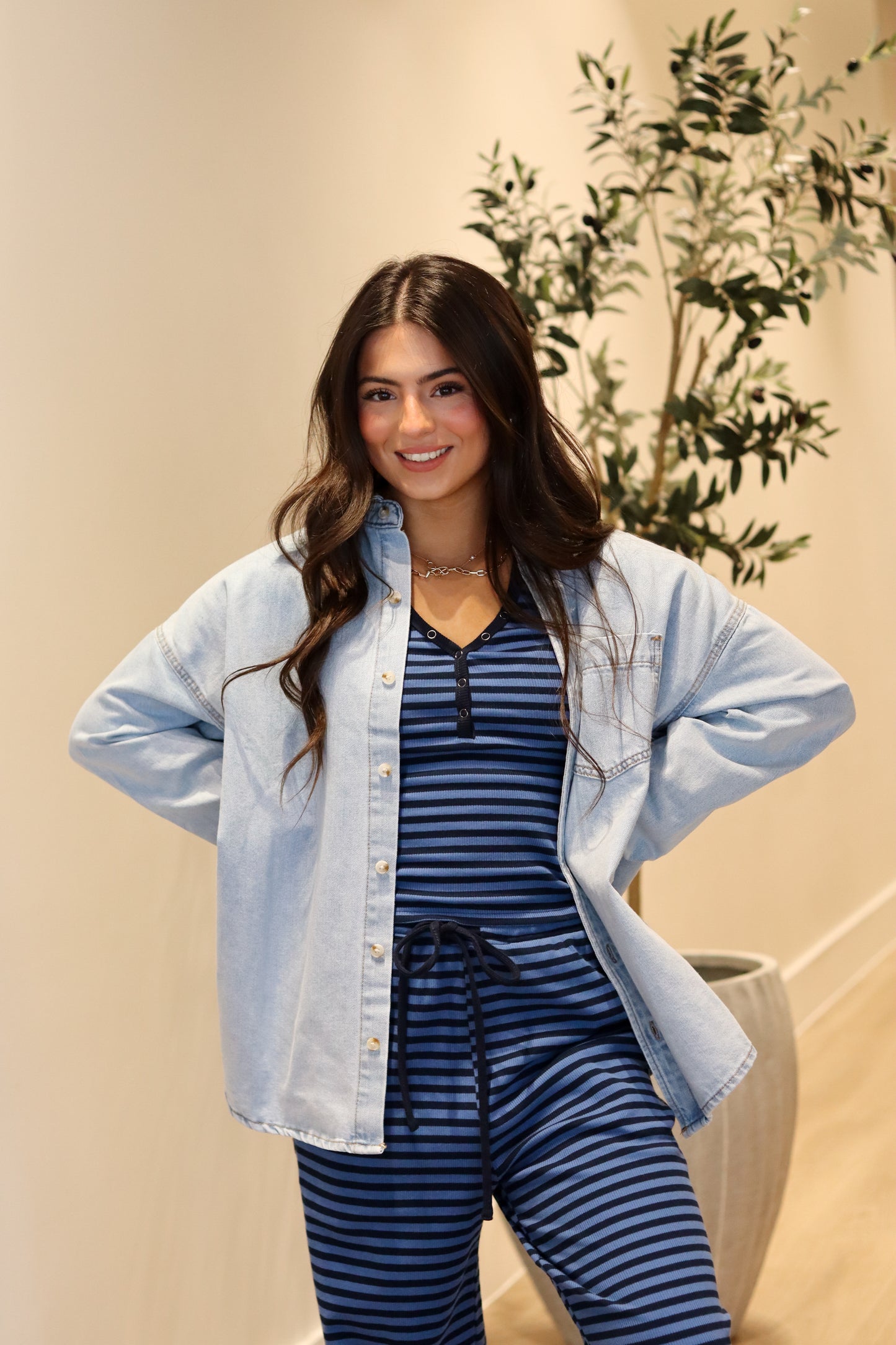 Sloane Button Up Denim Shirt