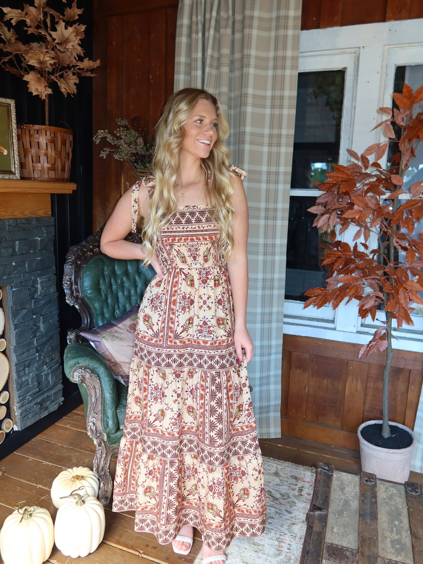 Aztec Maxi Dress