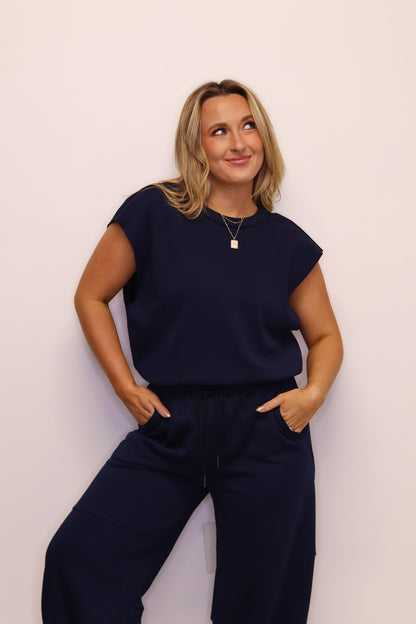 Terry Jogger Jumpsuit