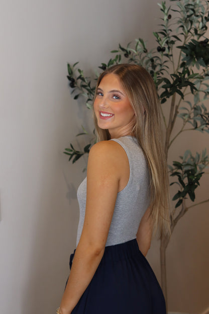 Luxe Bodysuit - Grey