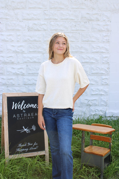 Miller Knit Sweater - Cream