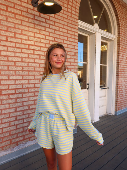 Lola Striped Short Set
