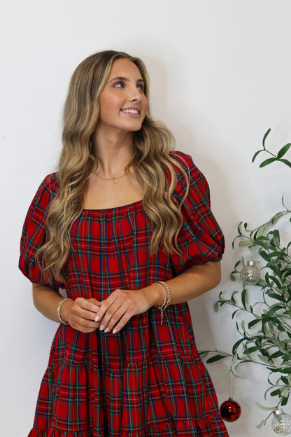 Merry Me Gingham Mini Dress