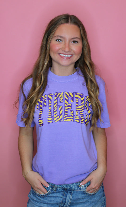 Tigers Purple Haze Tee