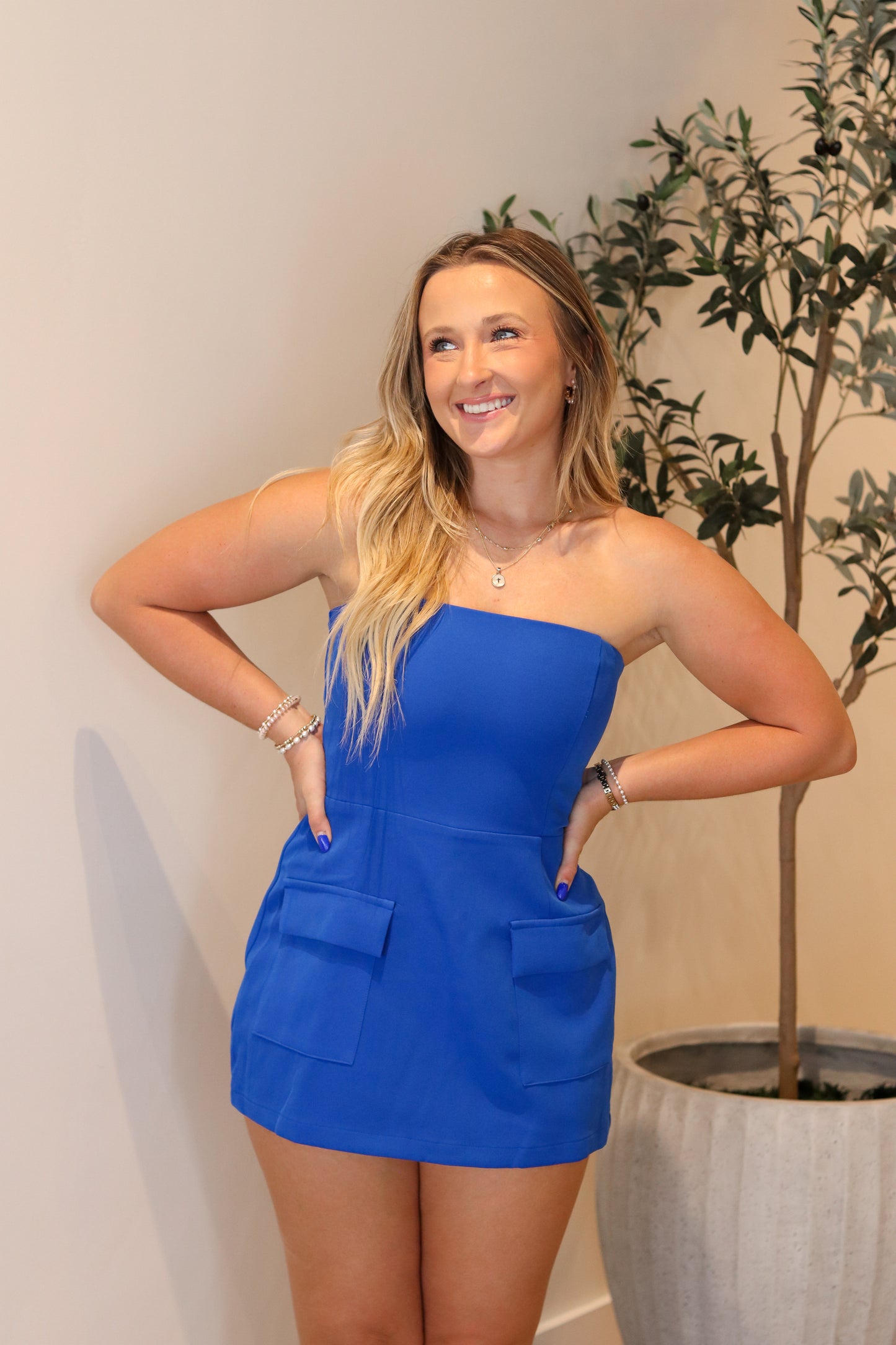 Gainesville Strapless Romper