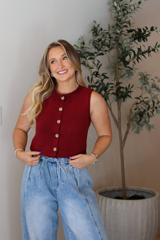 Autumn Prep Knit Vest