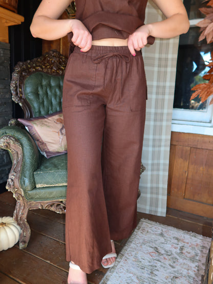 Quincey Linen Pants