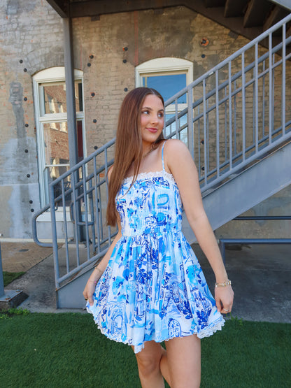 Blooming Floral Mini Dress