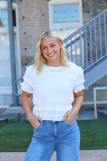 Josephine Smocked Top