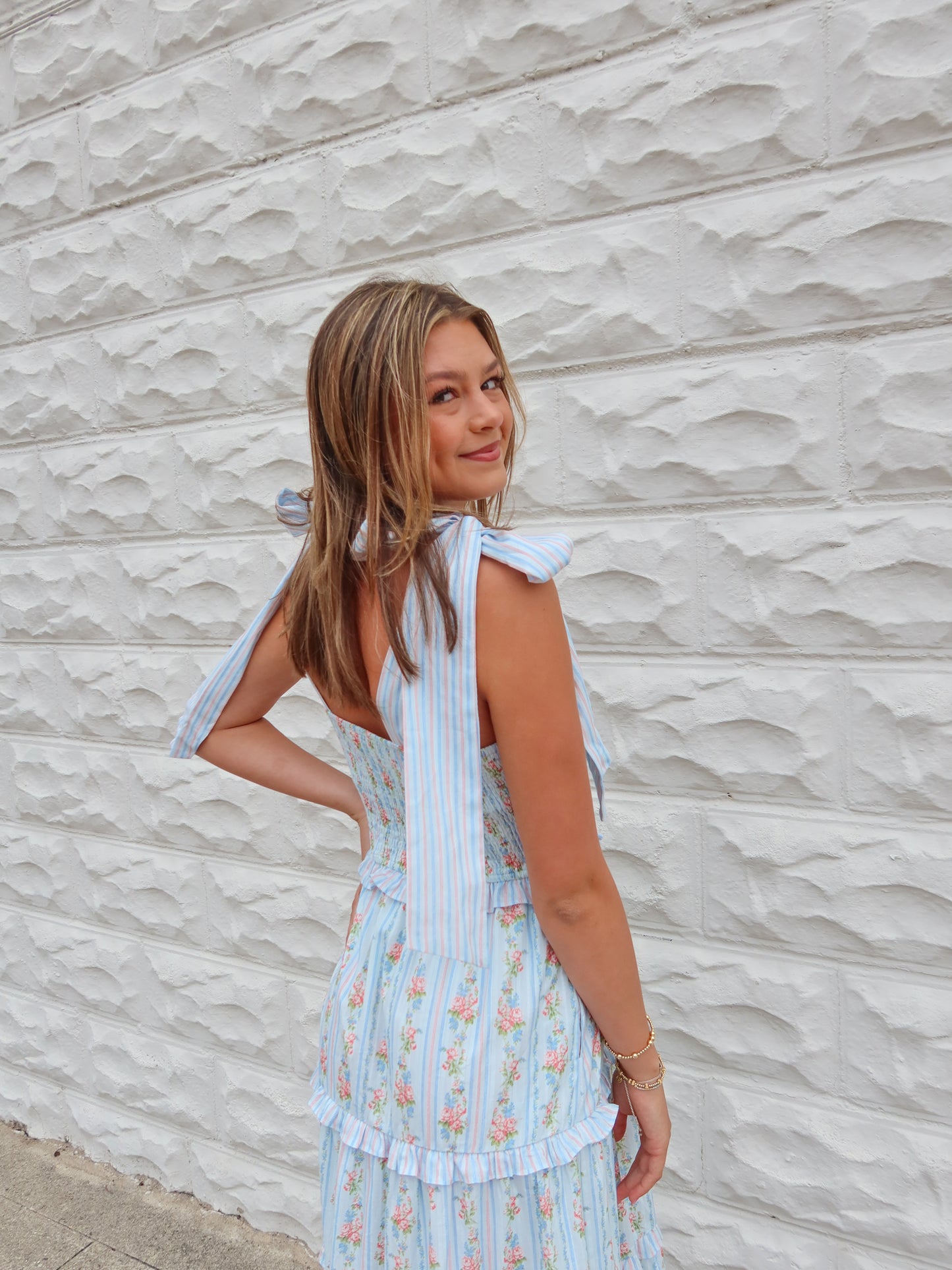 Pastel Petals Dress