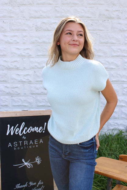 Baylee Pullover Sweater - Mint