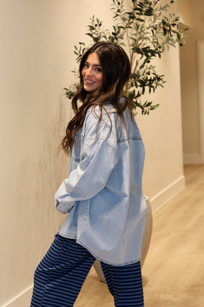 Sloane Button Up Denim Shirt